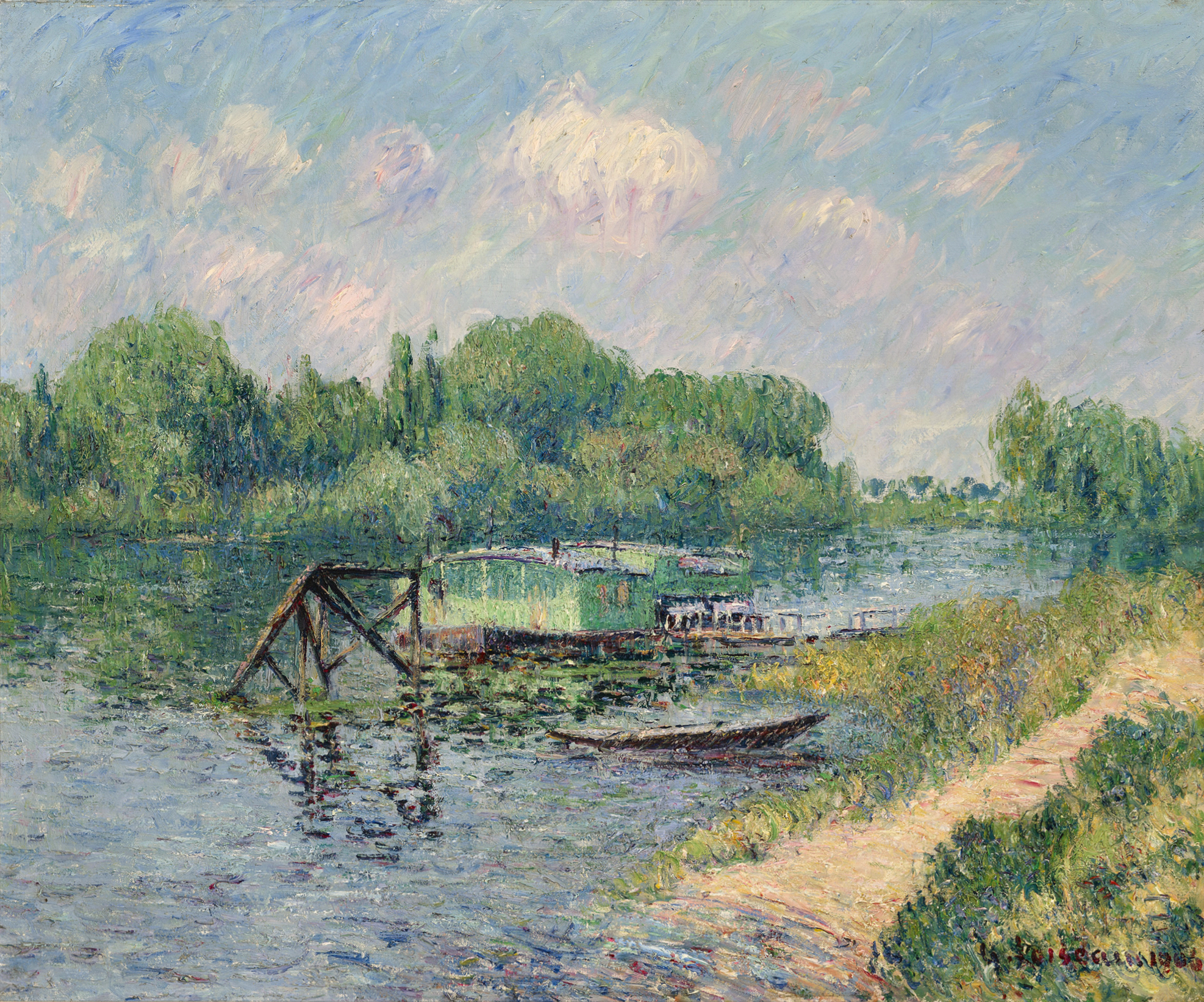 Lavoir sur la Seine à Herblay